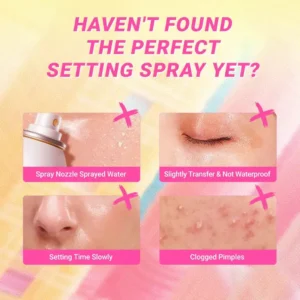 DAZZLE ME Get a Grip! Setting Spray 24-Hour Hydration Sweat-Proof 100ml - Image 3