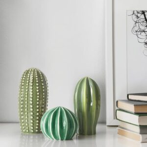 SJÄLSLIGT Decoration set of 3, green - Image 3