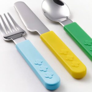 SMASKA 3-piece cutlery set, mixed colours - Image 3