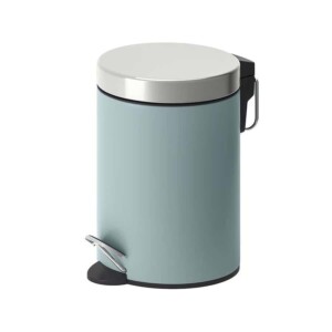 EKOLN Waste bin, light grey-turquoise, 3 l