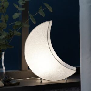 GOKVÄLLÅ LED decoration lighting, moon-shaped white - Image 3