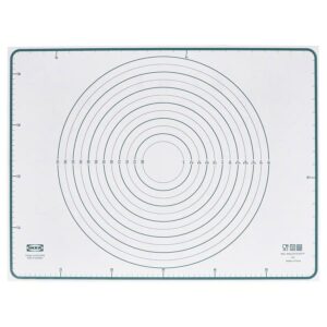 BAKTRADITION Baking mat, white/turquoise, 61x46 cm - Image 4