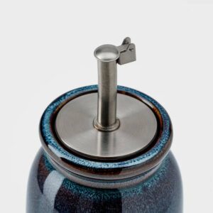 BRUGDHAJ Oil/vinegar bottle, blue, 19 cm - Image 5