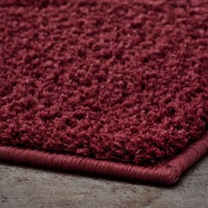 BACKMÅRA Bath mat, deep red, 40x60 cm - Image 3