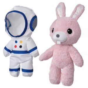 AFTONSPARV Soft toy with astronaut suit, rabbit, 28 cm - Image 4