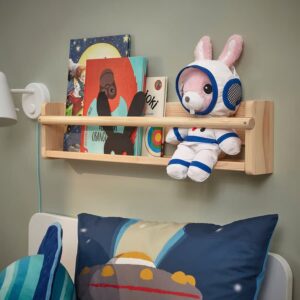 AFTONSPARV Soft toy with astronaut suit, rabbit, 28 cm - Image 5