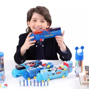Disney Spider-man Creative Car Stationery Box Children's Pencil Case Student Pencil Sharpener School Supplies - Image 3