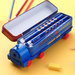 Disney Spider-man Creative Car Stationery Box Children's Pencil Case Student Pencil Sharpener School Supplies - Image 6