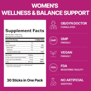 Dr. GET IT Balance Up MYO, D-CHIRO Inositol Essential Supplement for Appetite control, Irregular Periods, Menstrual Pain, Ovarian Health, PCOS, PMOS - Image 6