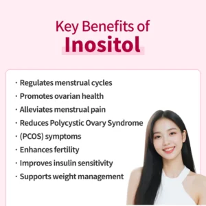 Dr. GET IT Balance Up MYO, D-CHIRO Inositol Essential Supplement for Appetite control, Irregular Periods, Menstrual Pain, Ovarian Health, PCOS, PMOS - Image 7