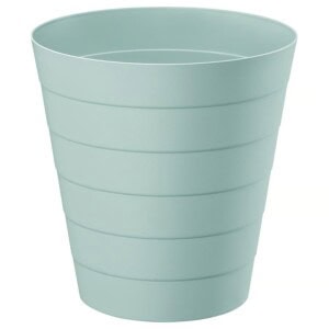 FNISS Waste bin, turquoise, 6.8 l