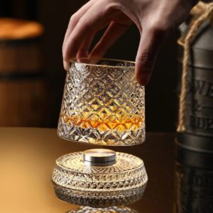 Crystal Rotating Home Party Glass - Image 2