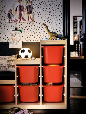 ÄNGARNA LED table lamp, football pattern - Image 5