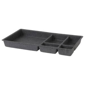 ALEX Drawer insert, grey, 52x30 cm
