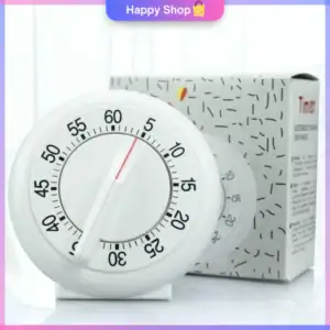 Kitchen Round Shape 60' Timer / Bakery Accessories/ Automatic Timer/ Mechanical Counter Alarm Clock Timer dhaka bangladesh