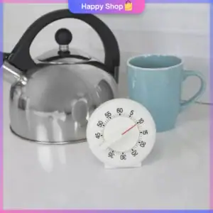 Kitchen Round Shape 60' Timer / Bakery Accessories/ Automatic Timer/ Mechanical Counter Alarm Clock Timer - Image 9