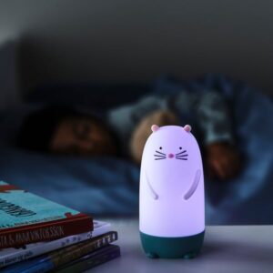 SPIKEN LED night light, otter-shaped battery-operated/multicolour, 15 cm - Image 6