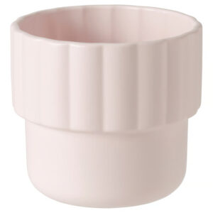 HÄNGSÄLG light pink 9cm plant pot for indoor plants.