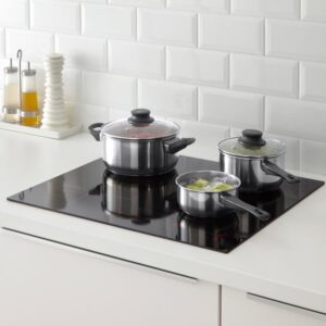 ANNONS 5-piece cookware set, glass/stainless steel - Image 3