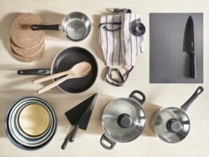 ANNONS 5-piece cookware set, glass/stainless steel - Image 6