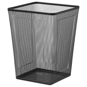 DRÖNJÖNS Wastepaper basket, black