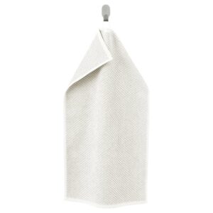 White GULVIAL hand towel 40x70 cm for kitchen and bathroom.