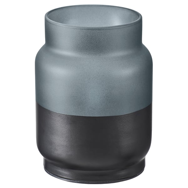hjulmoeja-led-table-decoration-glass-battery-operated-greyish-black__1490228_pe1004084_s5(1) HJULMÖJA LED table decoration, glass/battery-operated greyish-black