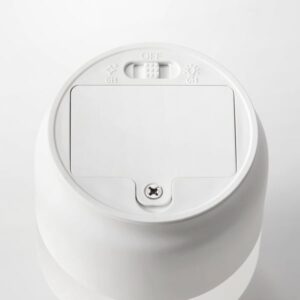 HJULMÖJA LED table decoration, glass/battery-operated white - Image 4