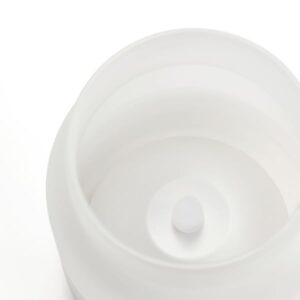 HJULMÖJA LED table decoration, glass/battery-operated white - Image 5