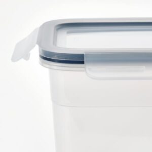 IKEA 365+ Food container with lid, rectangular/plastic, 4.2 l - Image 3