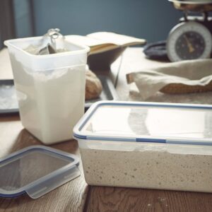 IKEA 365+ Food container with lid, rectangular/plastic, 4.2 l - Image 8