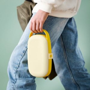 KAPTENSFISK Lunch box, yellow, 23x13x6 cm - Image 3