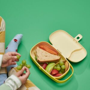 KAPTENSFISK Lunch box, yellow, 23x13x6 cm - Image 5