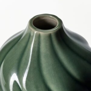 KORNSPARV Vase, green, 12 cm - Image 4