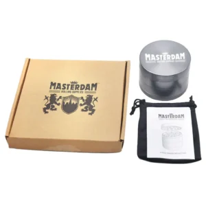 Masterdam 4 Layers Grinder Spices Crusher Aluminum Hand Grinder Grinder