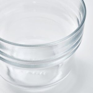 Clear glass with 29cl capacity for beverages and drinks.