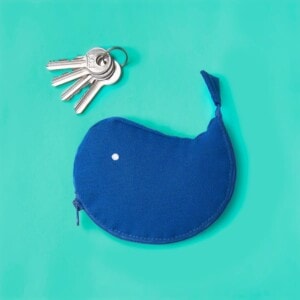 ROMELSÖN Accessory bag, whale pattern, 13x2x11 cm - Image 3