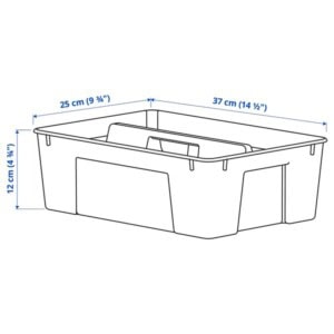 SAMLA Insert for box 11/22 l, transparent, 37x25x12 cm - Image 6