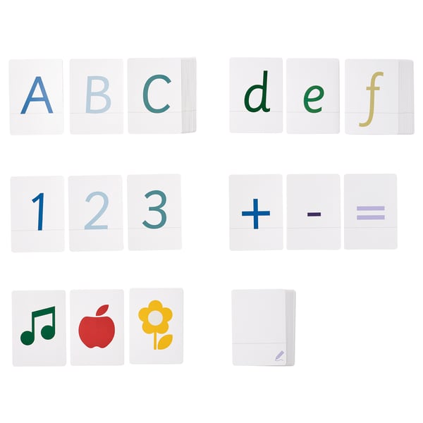 underhalla-cards-w-letters-numbers-signs__1137258_pe879609_s5(1) UNDERHÅLLA Cards w letters, numbers, signs
