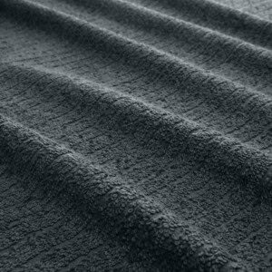 VÅGSJÖN Bath towel, dark grey, 70x140 cm - Image 3
